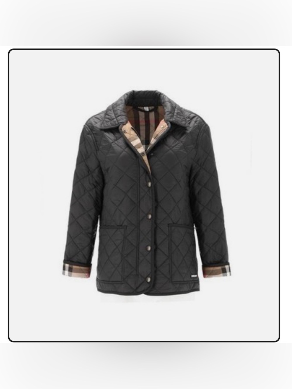 NWT Burberry Dalry Quilted Coat